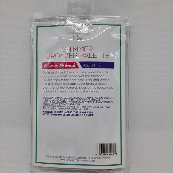 5 For $20.00 Sale LuLu Girls Shimmer Bronzer Palette - Picture 2 of 3